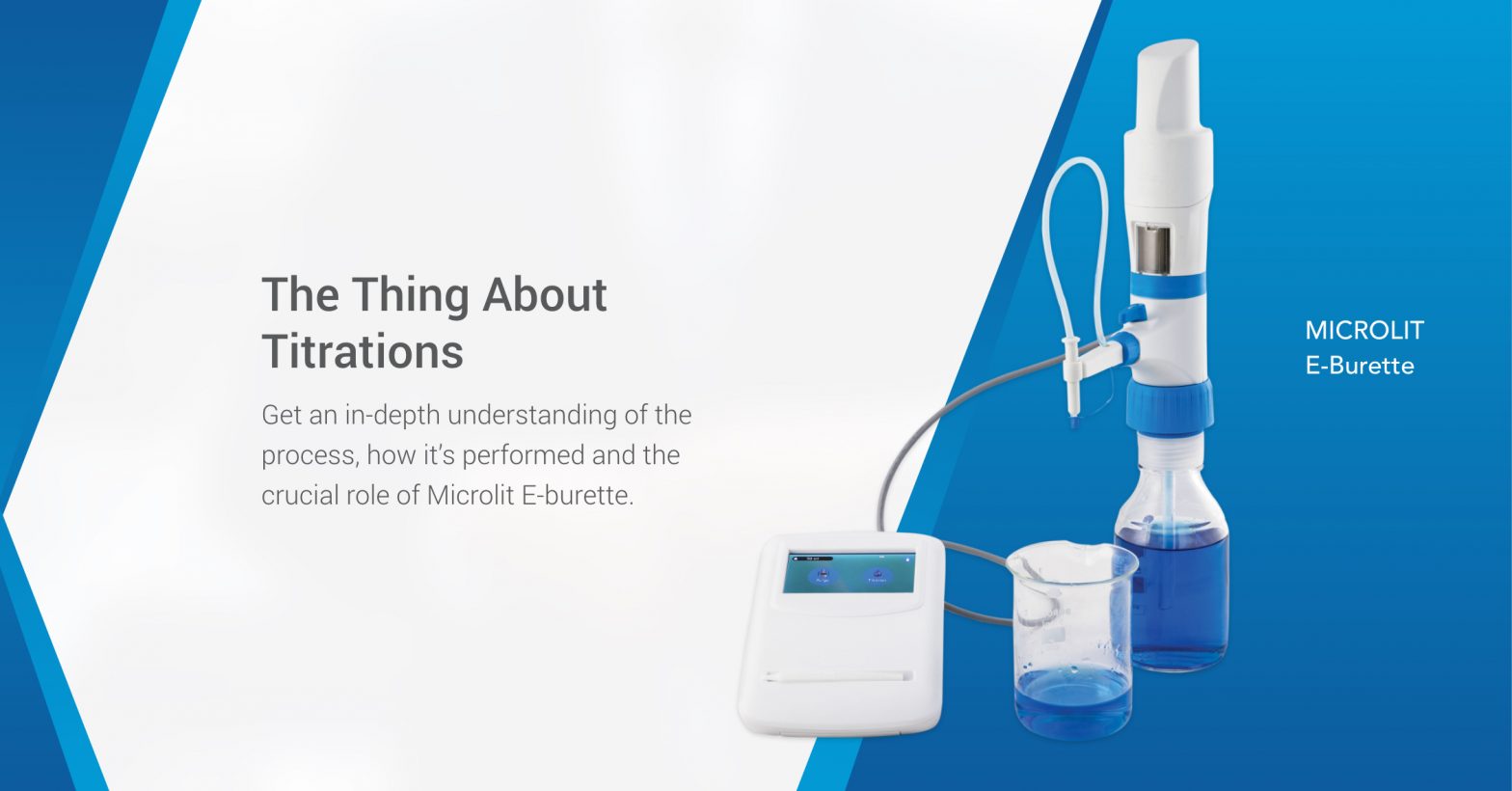 Microlit E-burette Titration – Banner