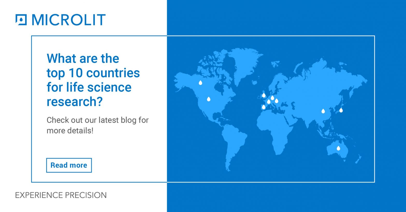 What are the top 10 countries for life sceince research